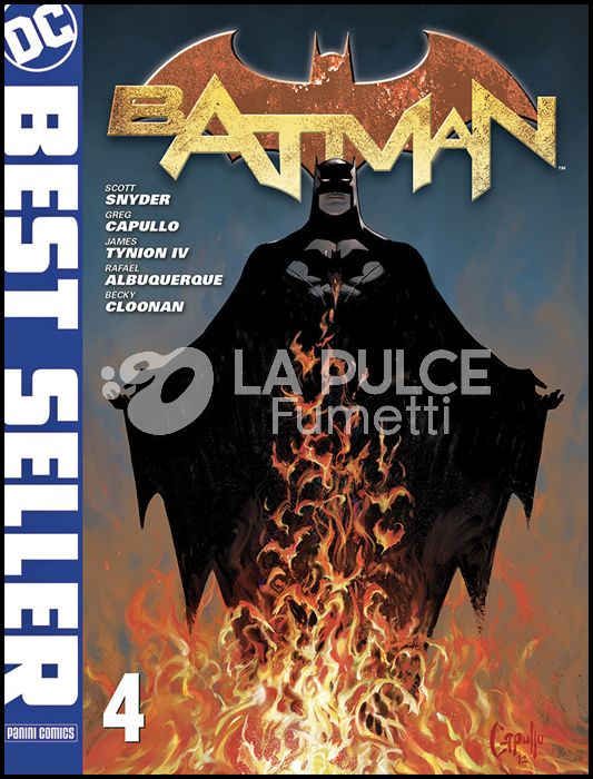 DC BEST SELLER # 4 - BATMAN di SCOTT SNYDER & GREG CAPULLO 4 - 1A RISTAMPA