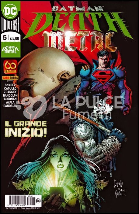 DC CROSSOVER # 11 - BATMAN: DEATH METAL 5