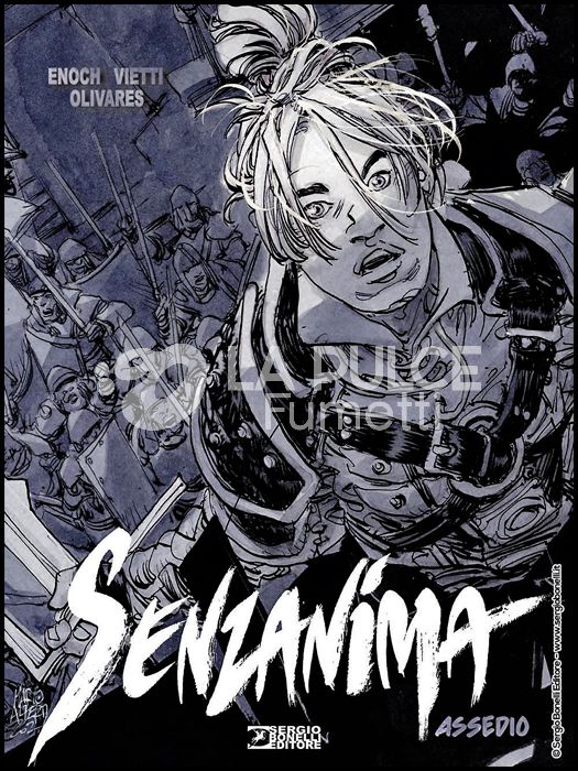 DRAGONERO - SENZANIMA #     7: ASSEDIO - VARIANT ESCLUSIVA MANICOMIX - CARTONATO