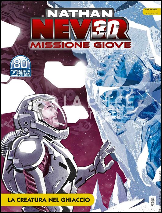 NATHAN NEVER GIGANTE #    42 - NATHAN NEVER - MISSIONE GIOVE 2: LA CREATURA NEL GHIACCIO
