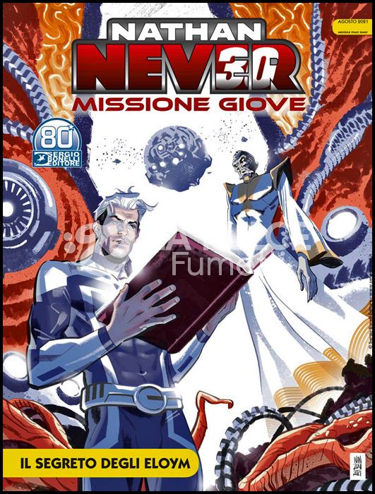 NATHAN NEVER GIGANTE #    43 - NATHAN NEVER - MISSIONE GIOVE 3: IL SEGRETO DI ELOYM