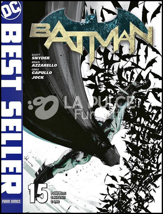 DC BEST SELLER # 15 - BATMAN di SCOTT SNYDER & GREG CAPULLO 15