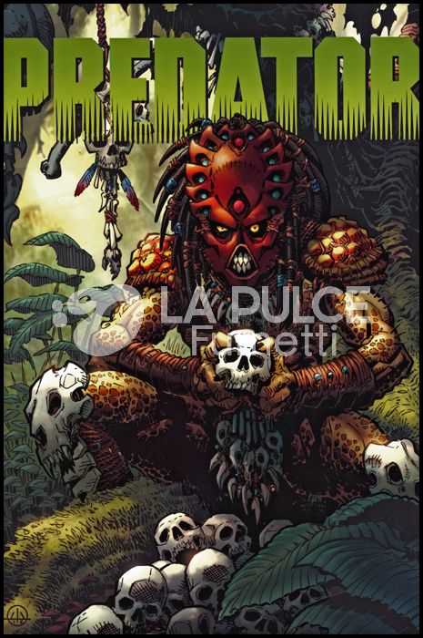 PREDATOR # 1 - VARIANT COVER CHRIS WARNER A ROMICS 2018 - 500 COPIE