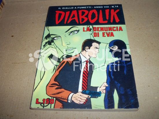 DIABOLIK ORIGINALE ANNO  8 #    12: L'OMBRA NELL'OMBRA - NO SCATOLETTA