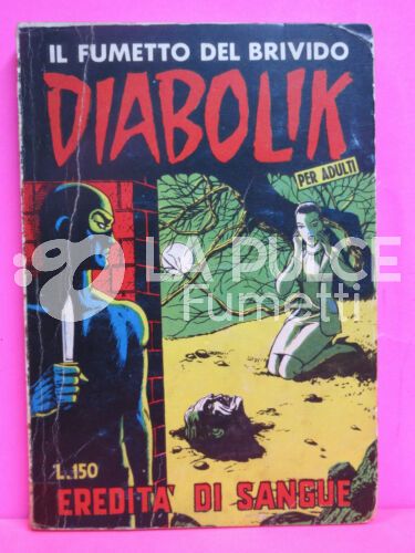 DIABOLIK ORIGINALE 2A SERIE #     4: EREDITA' DI SANGUE