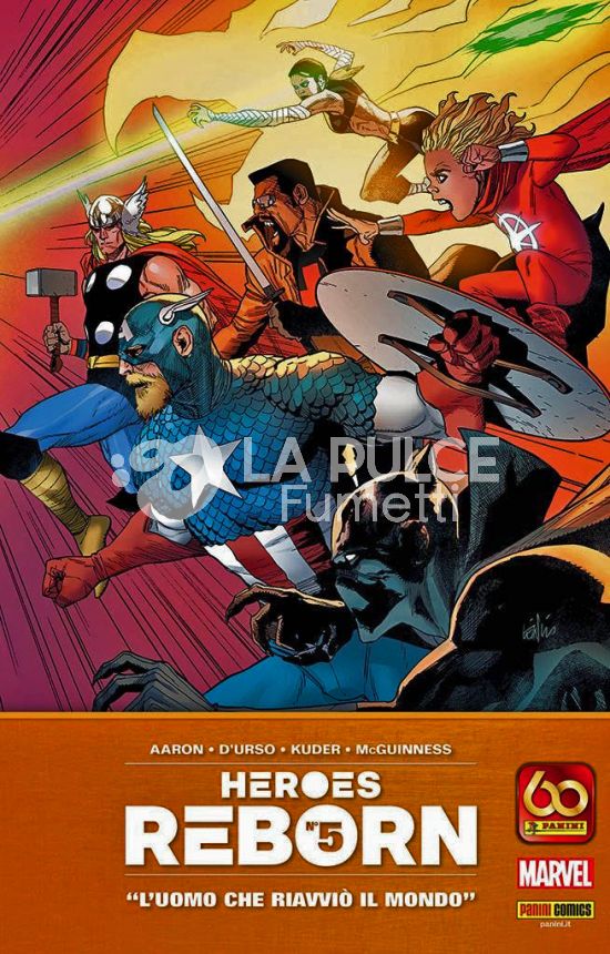 MARVEL MINISERIE # 251 - HEROES REBORN 5