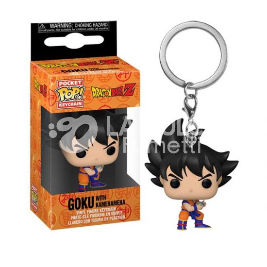 DRAGONBALL Z: GOKU WITH KAMEHAMEHA - POP FUNKO POCKET KEYCHAN 4 CM