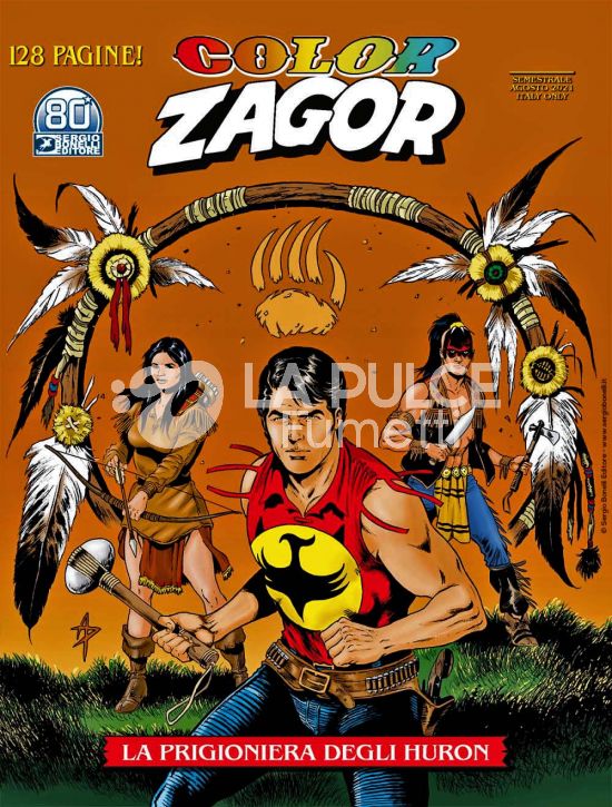 COLOR ZAGOR # 13: LA PRIGIONIERA DEGLI HURON