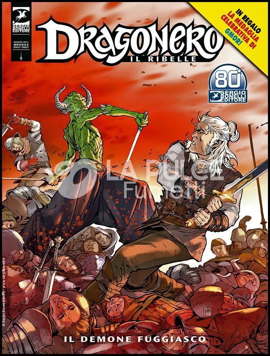 DRAGONERO # 96 - DRAGONERO IL RIBELLE 19 (DI 36): IL DEMONE FUGGIASCO - NO MEDAGLIA GMOR