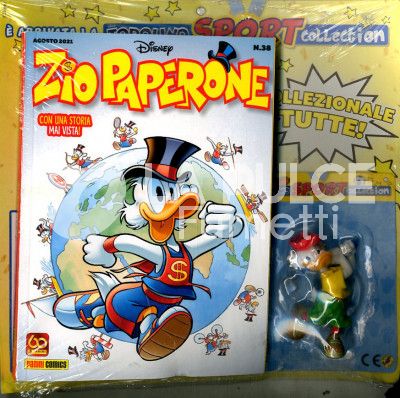 ZIO PAPERONE #    42 - ZIO PAPERONE 38 + STATUINA ZIO PAPERONE SPORT