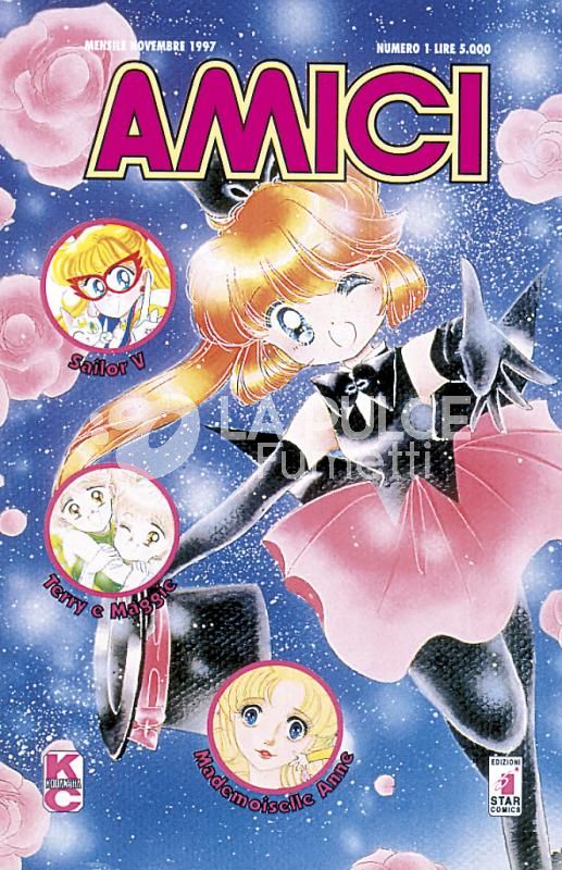 AMICI 1/24+27+30 UNA RAGAZZA ALLA MODA - SAINT TAIL - MIRACLE GIRLS - CREAMY MAMI COMPLETE
