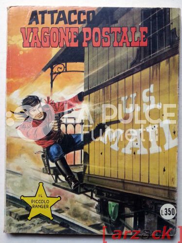 PICCOLO RANGER - COLLANA COW BOY #   161: ATTACCO AL VAGONE POSTALE