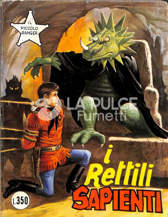 PICCOLO RANGER - COLLANA COW BOY #   154: I RETTILI SAPIENTI