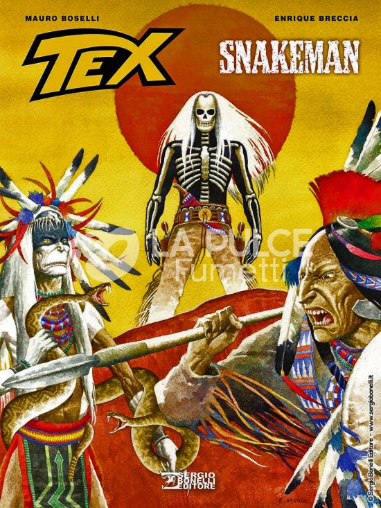 TEX STELLA D'ORO # 33 - TEX D'AUTORE ROMANZI A FUMETTI 13: SNAKEMAN