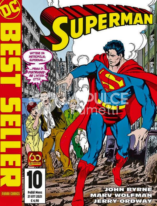 DC BEST SELLER NUOVA SERIE # 10 - SUPERMAN DI JOHN BYRNE 10