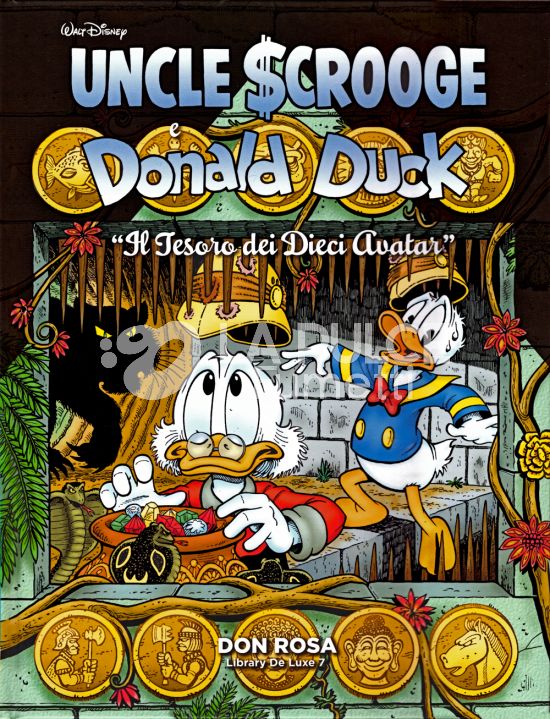 DON ROSA LIBRARY DE LUXE #     7 - UNCLE SCROOGE & DONALD DUCK: IL TESORO DEI DIECI AVATAR