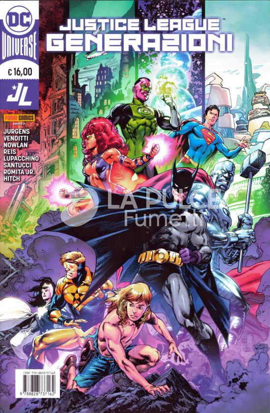DC COLLECTION INEDITO - JUSTICE LEAGUE SPECIAL: GENERAZIONI