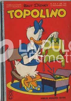 TOPOLINO LIBRETTO #   416 + BOLLINO