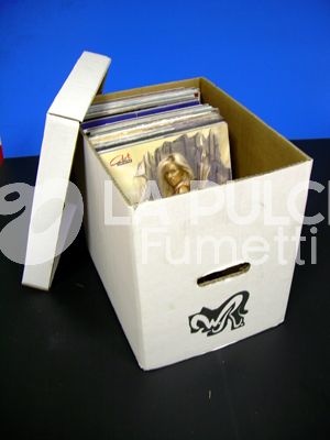 SCATOLA PER RIVISTA - CARTONATI - LP - (LUNGHEZZA 36 - LARGHEZZA 27 - ALTEZZA 34)