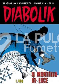 DIABOLIK ORIGINALE ANNO 19 #    14: IL MANTELLO DI LUCE