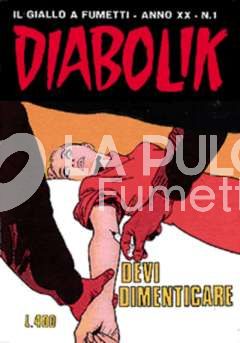 DIABOLIK ANNO 20 1/14 COMPLETA B/OTTIMO