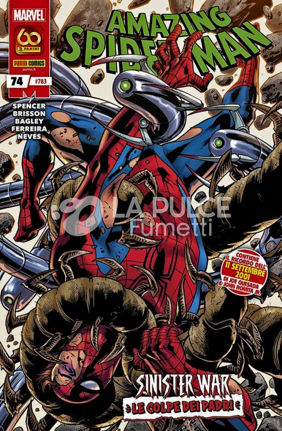 UOMO RAGNO # 783 - AMAZING SPIDER-MAN 74 - SINISTER WAR