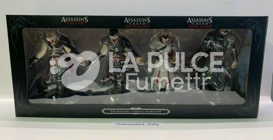 ASSASSIN'S CREED EZIO AUDITORE - COMPLETE FIGURINE SET
