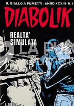 DIABOLIK ANNO 33 1/9 COMPLETA