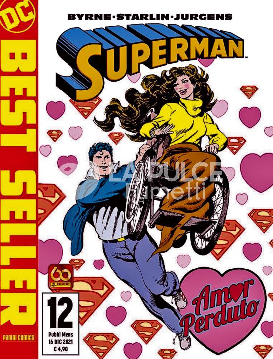 DC BEST SELLER NUOVA SERIE # 12 - SUPERMAN DI JOHN BYRNE 12