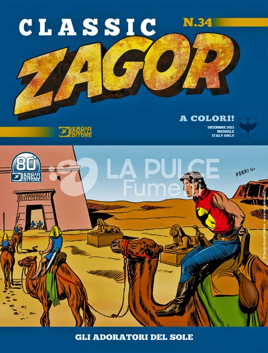 ZAGOR CLASSIC # 34: GLI ADORATORI DEL SOLE
