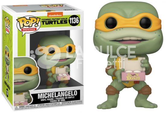 TEENAGE MUTANT NINJA TURTLES: MICHELANGELO - VINYL FIGURE # 1136 - POP MOVIES