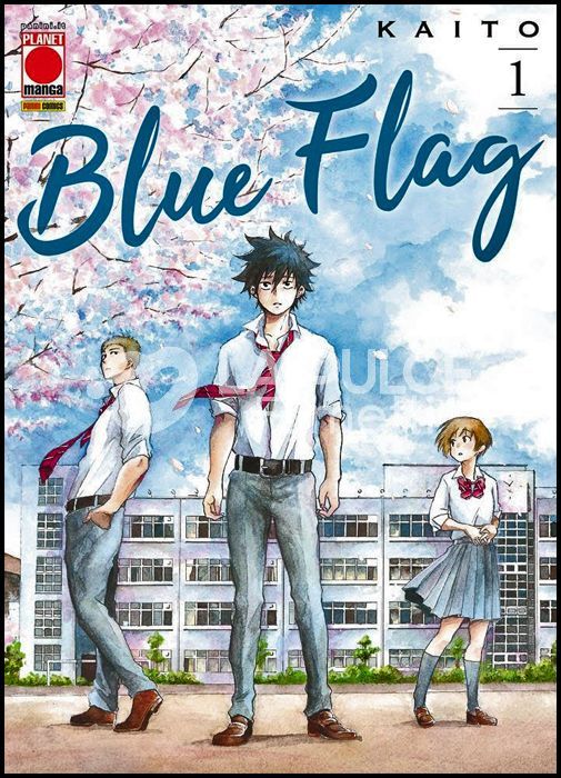 CAPOLAVORI MANGA- BLUE FLAG 1/8 COMPLETA NUOVI ORIGINALI