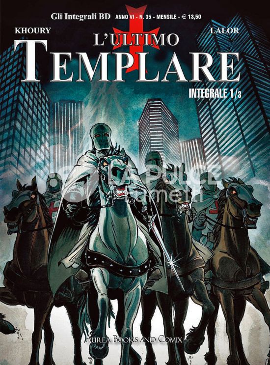 GLI INTEGRALI BD # 43 - NUOVA SERIE 35 - L'ULTIMO TEMPLARE 1