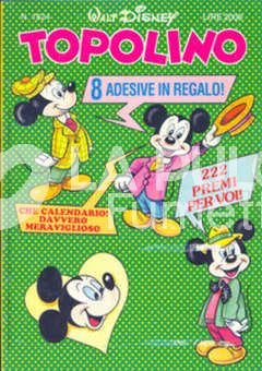 TOPOLINO LIBRETTO # 1824 + ADESIVI IN REGALO