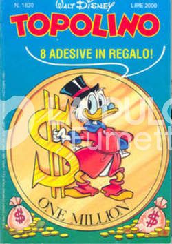 TOPOLINO LIBRETTO # 1820 - NO ADESIVI IN REGALO