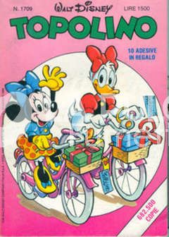 TOPOLINO LIBRETTO #  1709 - NO ADESIVI IN REGALO