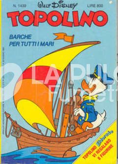 TOPOLINO LIBRETTO #  1439 + FIGURINE