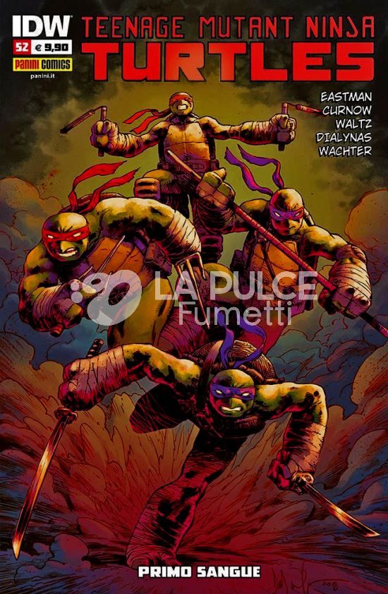 TEENAGE MUTANT NINJA TURTLES #    52