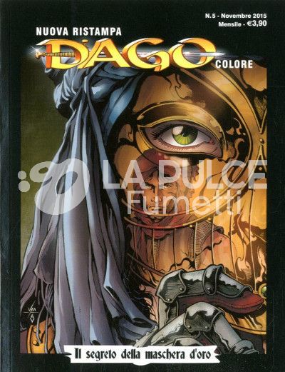 DAGO NUOVA RISTAMPA A COLORI # 5: IL SEGRETO DELLA MASCHERA D'ORO