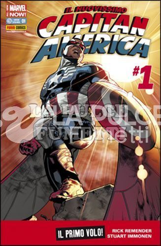 CAPITAN AMERICA 61/66 - IL NUOVISSIMO CAPITAN AMERICA 1/6 + COFANETTO NUOVI - ALL-NEW MARVEL NOW!