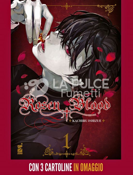 GHOST # 198 - ROSEN BLOOD 1 - TIRATURA LIMITATA + 3 CARTOLINE