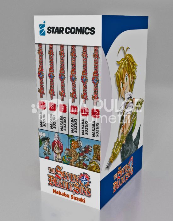 STAR COLLECTION #    25 - THE SEVEN DEADLY SINS COLLECTION 2 - VOLUMI 7-8-9-10-11-12