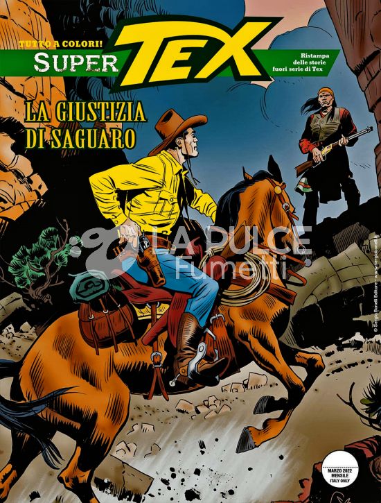 SUPER TEX # 5: LA GIUSTIZIA DI SAGUARO