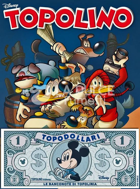 TOPOLINO LIBRETTO # 3456 - TOPODOLLARI USCITA 5 (DI 10) - TOPOLINO