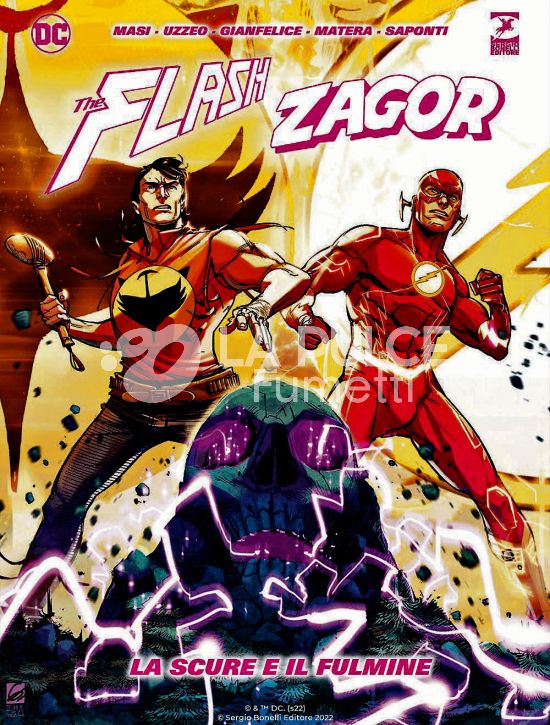 ZAGOR/THE FLASH: LA SCURE E IL FULMINE - CARTONATO