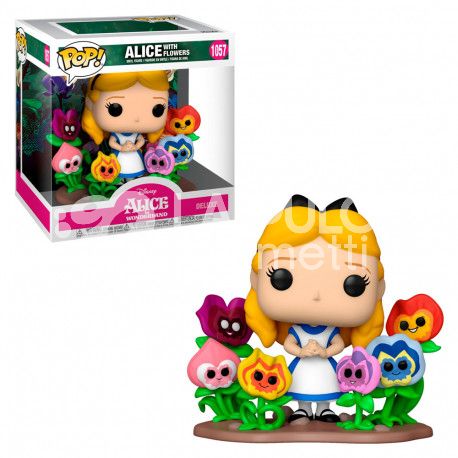 ALICE IN WONDERLAND: ALICE WITH FLAWERS DELUXE- VINYL FIGURE # 1057 - POP FUNKO