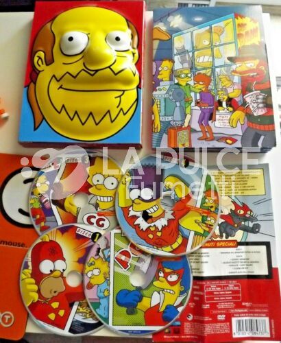 SIMPSONS STAGIONE # 12 - EDIZIONE COLLEZIONE 4 DVD BOX FUMETTO M BART HOMER(4 DVD)