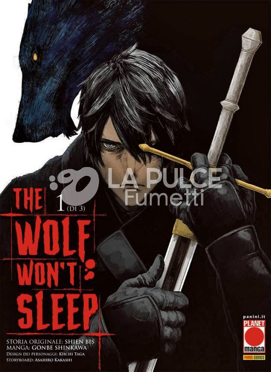 THE WOLF WON'T SLEEP 1/3 COMPLETA NUOVI