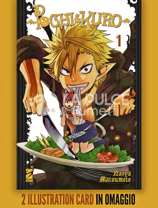 STORIE DI KAPPA # 310 - POCHI & KURO 1 + 2 ILLUSTRATION CARD