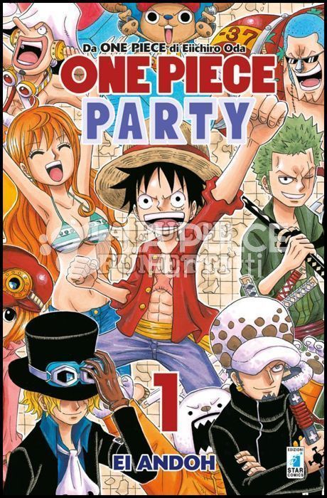 ONE PIECE PARTY 1/7 COMPLETA  NUOVI TRANNE 4-5-6